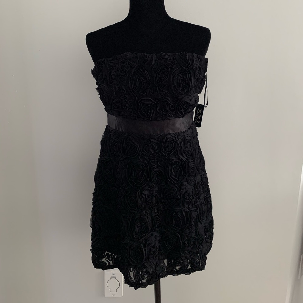 Black minidress